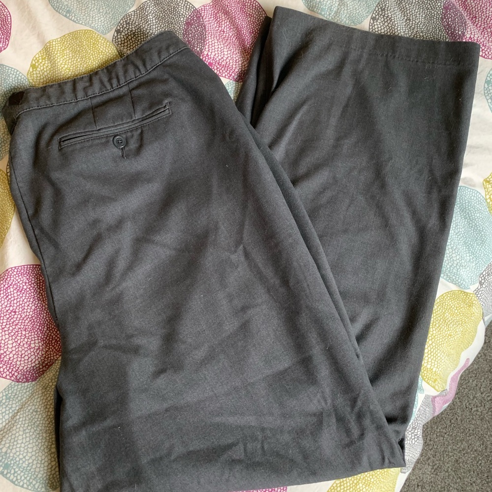 Charcoal gray dress pants